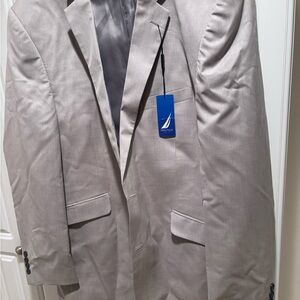 Nautica Men's Light Gray Sport Coat